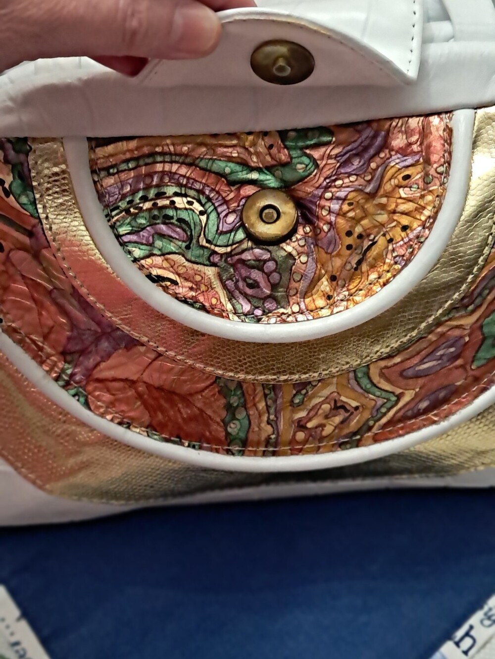 Pelle Italia Vtg Genuine Italian Leather Purse, Like New - Picture 3 of 14